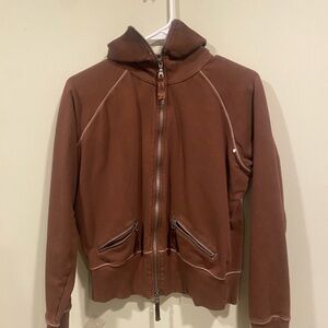 Alpine Design Women’s Chocolate Zip-Up Sweater